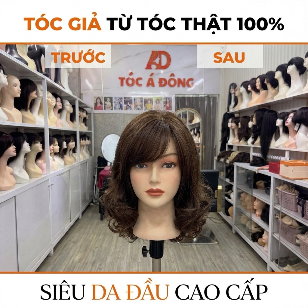 Tóc Giả Thật Dùng Được Bao Nhiêu Năm? Sự Thật Về Tuổi Thọ Sản Phẩm