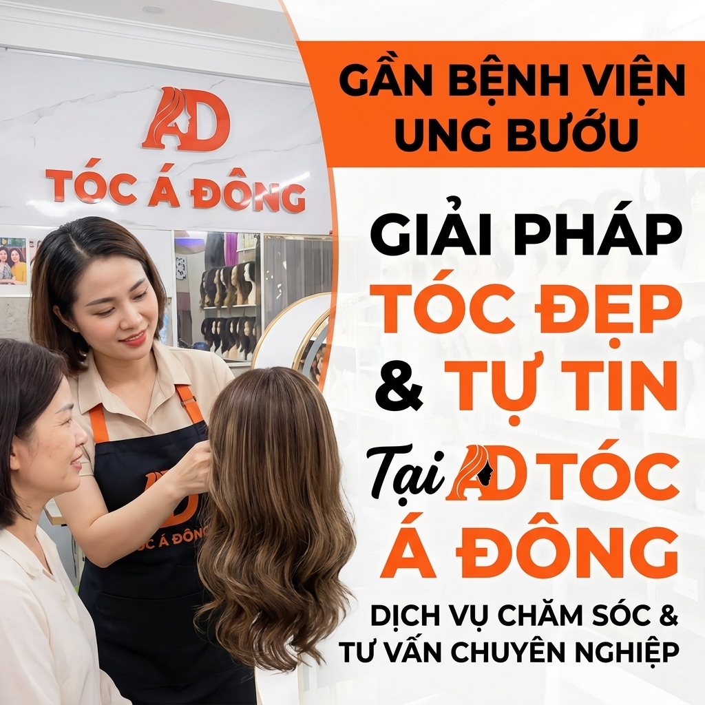 Tóc Giả Y Tế Gần Bệnh Viện Ung Bướu 2 Tự Nhiên & An Toàn