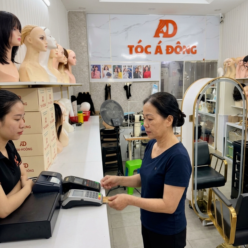 Hình ảnh minh họa cho phần mở đầu về Mua tóc giả trả góp qua thẻ tín dụng