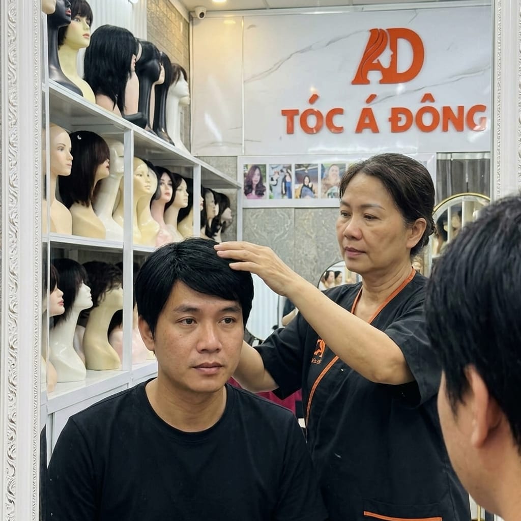 Cửa hàng bán tóc giả nam uy tín nhất hiện nay - Giải đáp 1001 thắc mắc