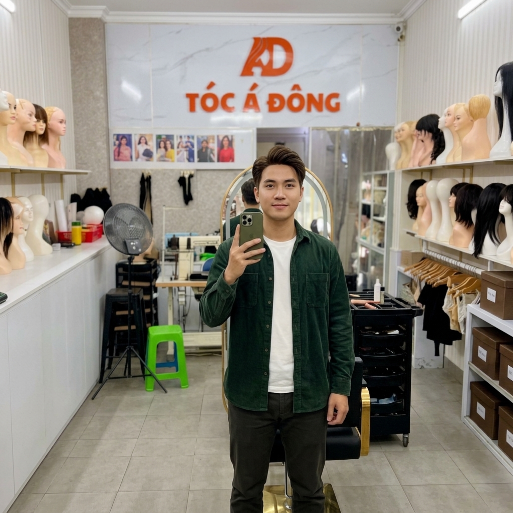 TÓC GIẢ NAM - Giải Pháp Hoàn Hảo