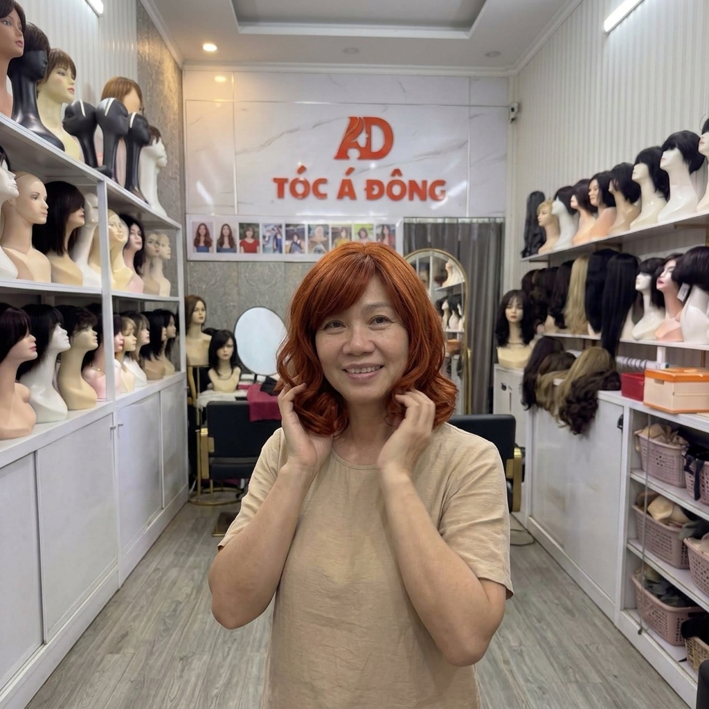 Bối cảnh Tóc Á Đông