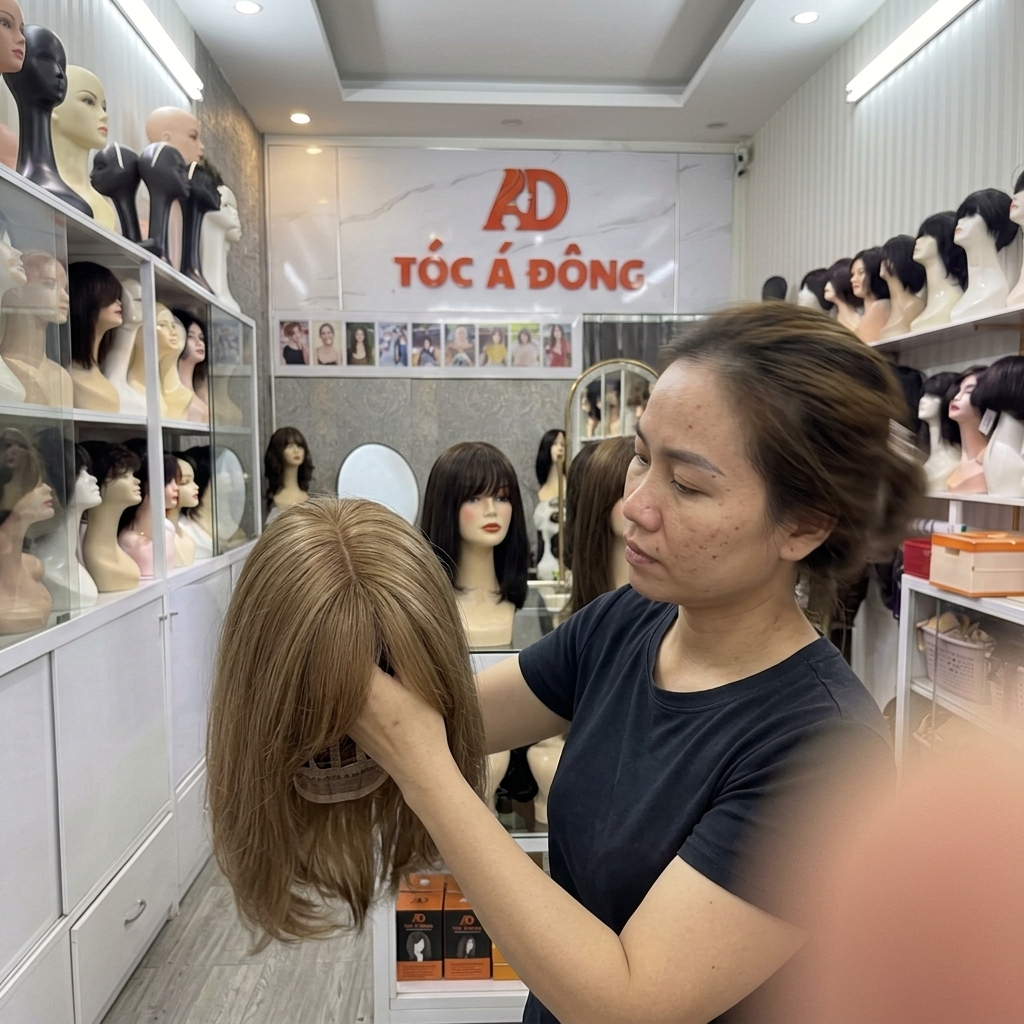 Bối cảnh Tóc Á Đông