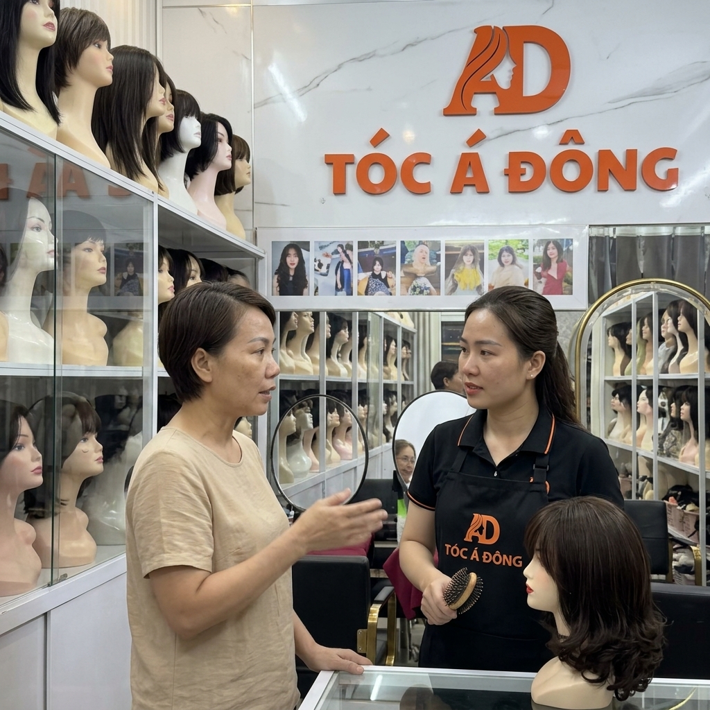 Bối cảnh Tóc Á Đông
