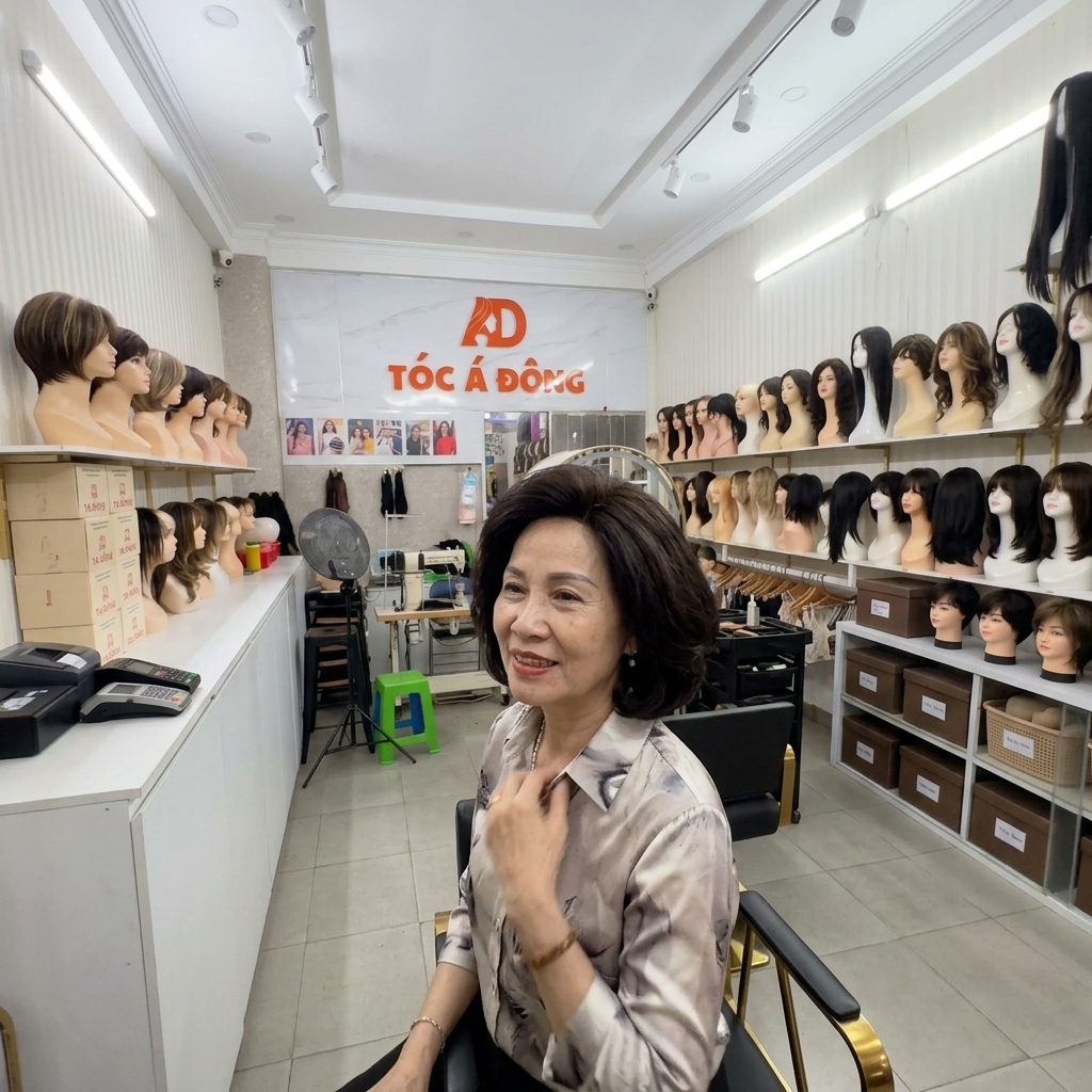 Sinh viên lột xác ngoạn mục tại Shop tóc giả gần làng đại học Thủ Đức (C?p nh?t 09/2026)