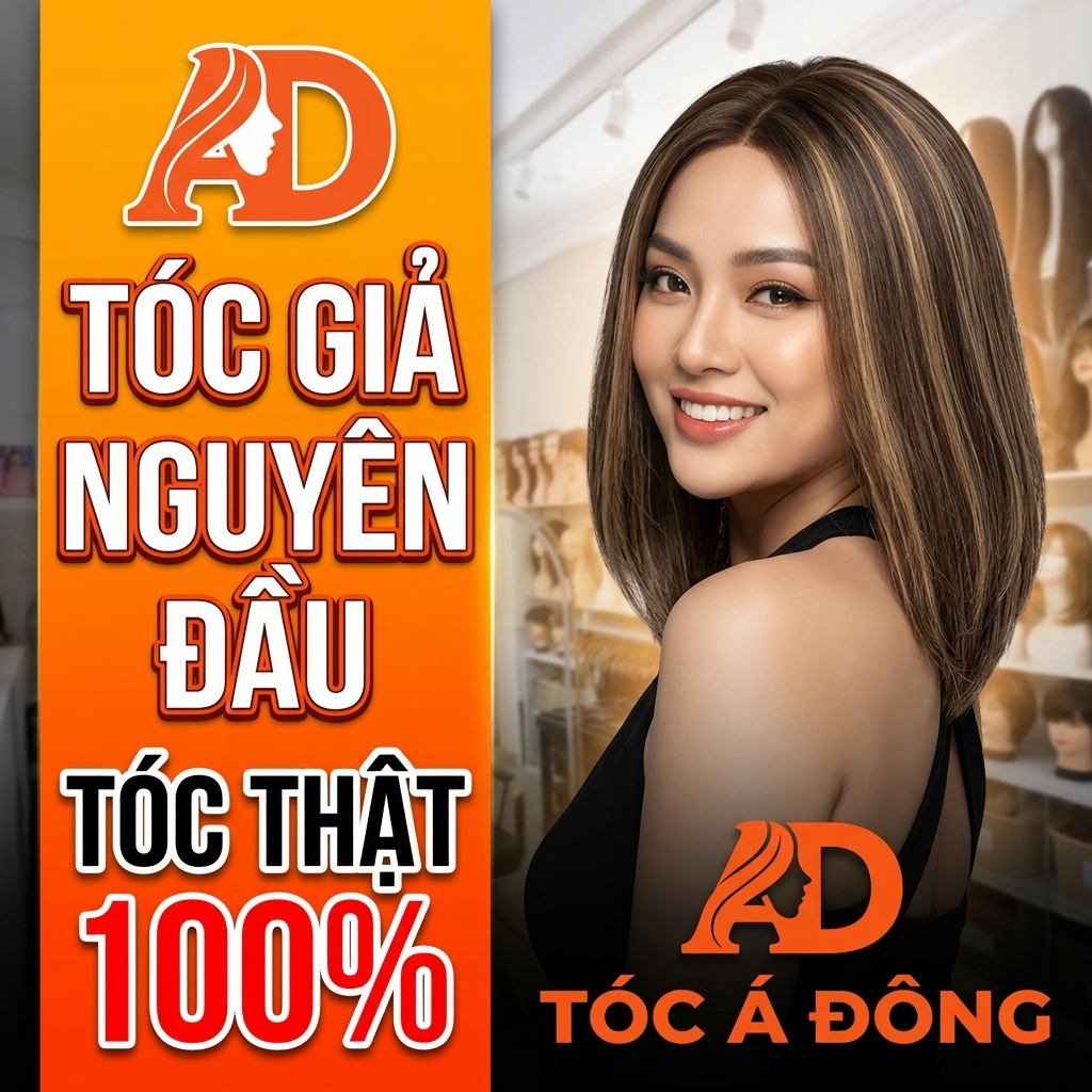 Tóc Giả Nguyên Đầu Bằng Tóc Thật 100% - Giải Pháp Hoàn Hảo Cho Mái Tóc Đẹp Tự Nhiên
