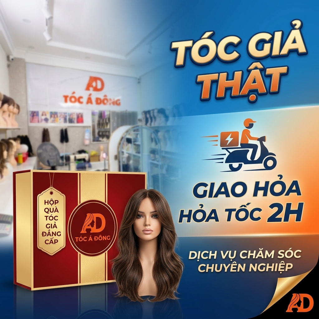 Chuyên gia giải đáp: Mua tóc giả thật giao hàng hỏa tốc - Bí quyết từ Tóc Á Đông