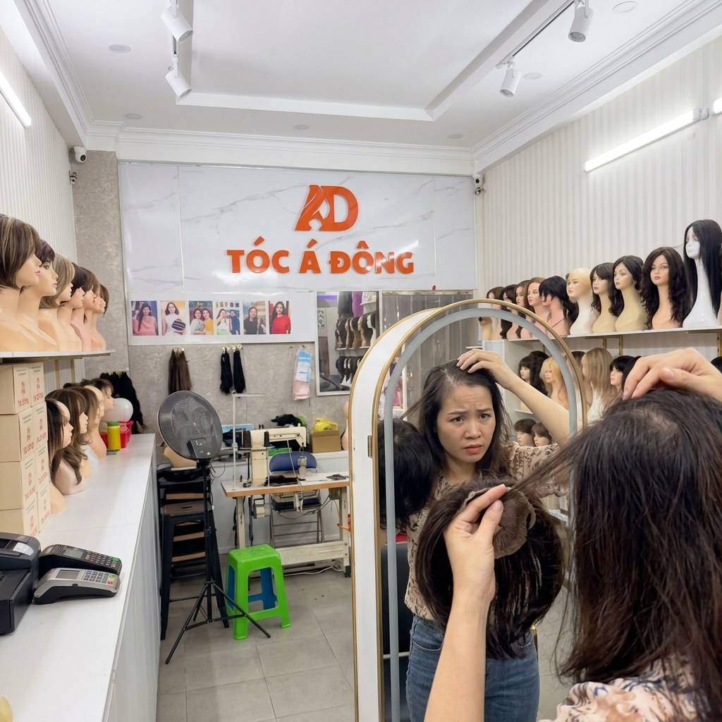 Đội Tóc Giả Có Bị Rụng Tóc Thật Không? Giải Đáp Trực Diện Từ Chuyên Gia Tóc Á Đông