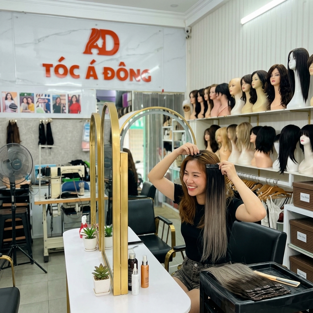 Nhật Ký Lột Xác Cùng Tóc Kẹp Phím Thật Giá Rẻ TPHCM - Câu Chuyện Từ Khách Hàng