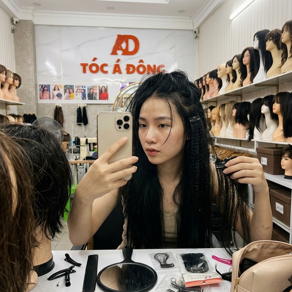 Tiệm bán tóc giả kẹp phím gần đây TP.HCM - Mua Ở Đâu Đẹp và Uy Tín?