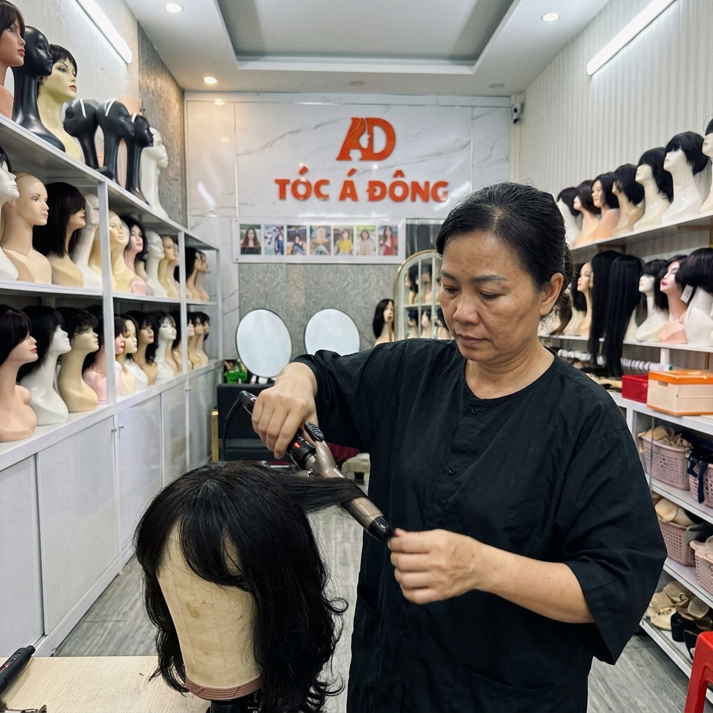 Bối cảnh Tóc Á Đông