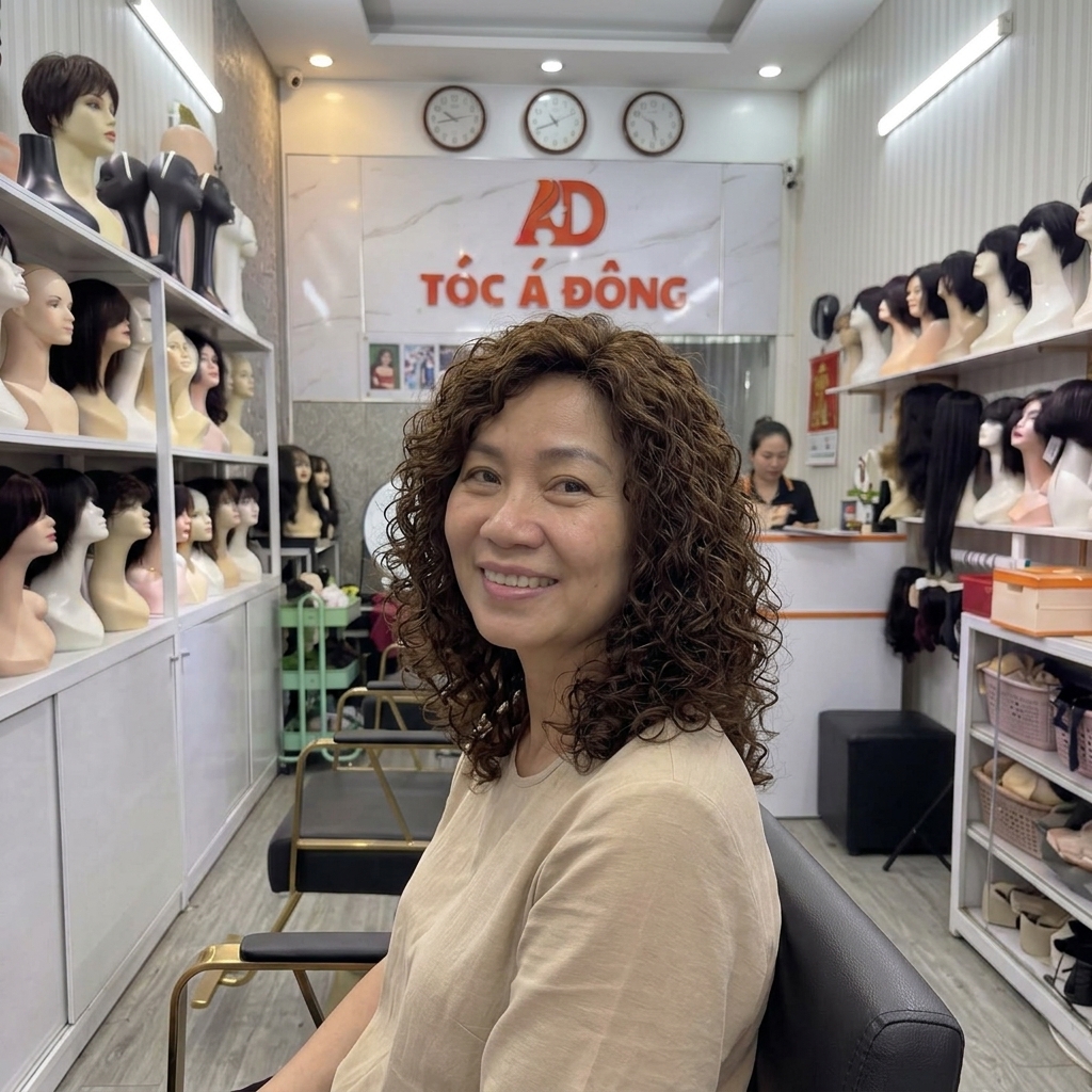Bối cảnh Tóc Á Đông
