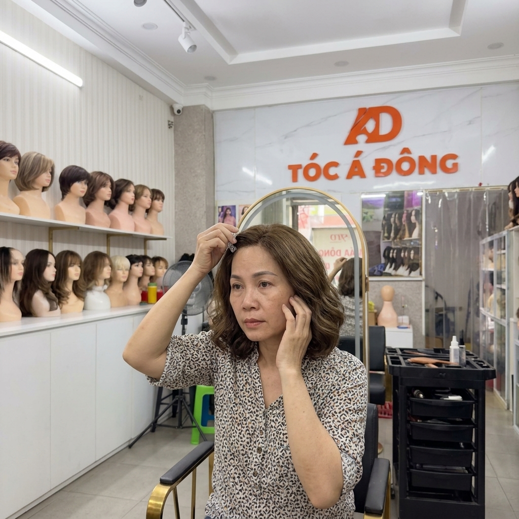 Sự thật về việc mua tóc giả từ Việt Nam mang đi Mỹ: Đừng để tiền mất tật mang!