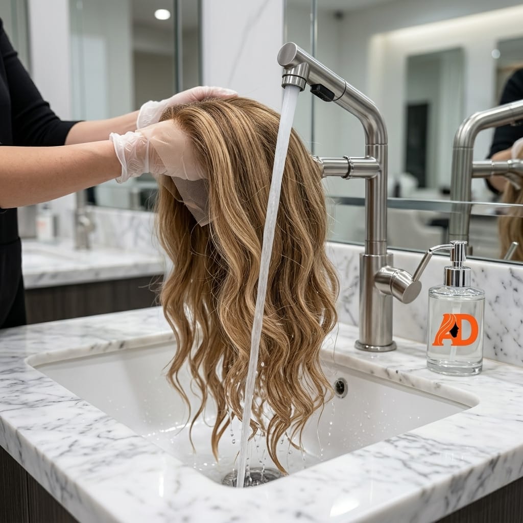 Hướng dẫn chải và chăm sóc tóc thật