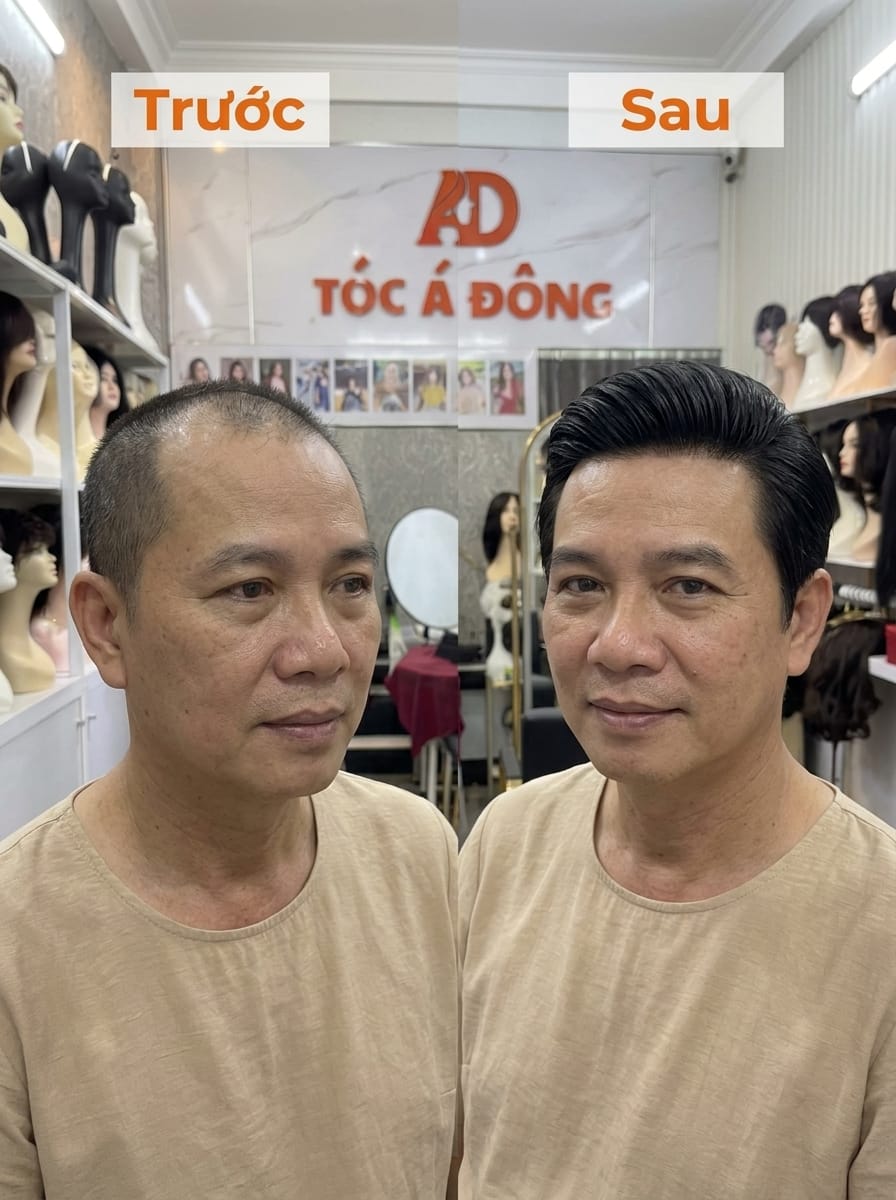 Tóc Á Đông - tóc_giả_nam